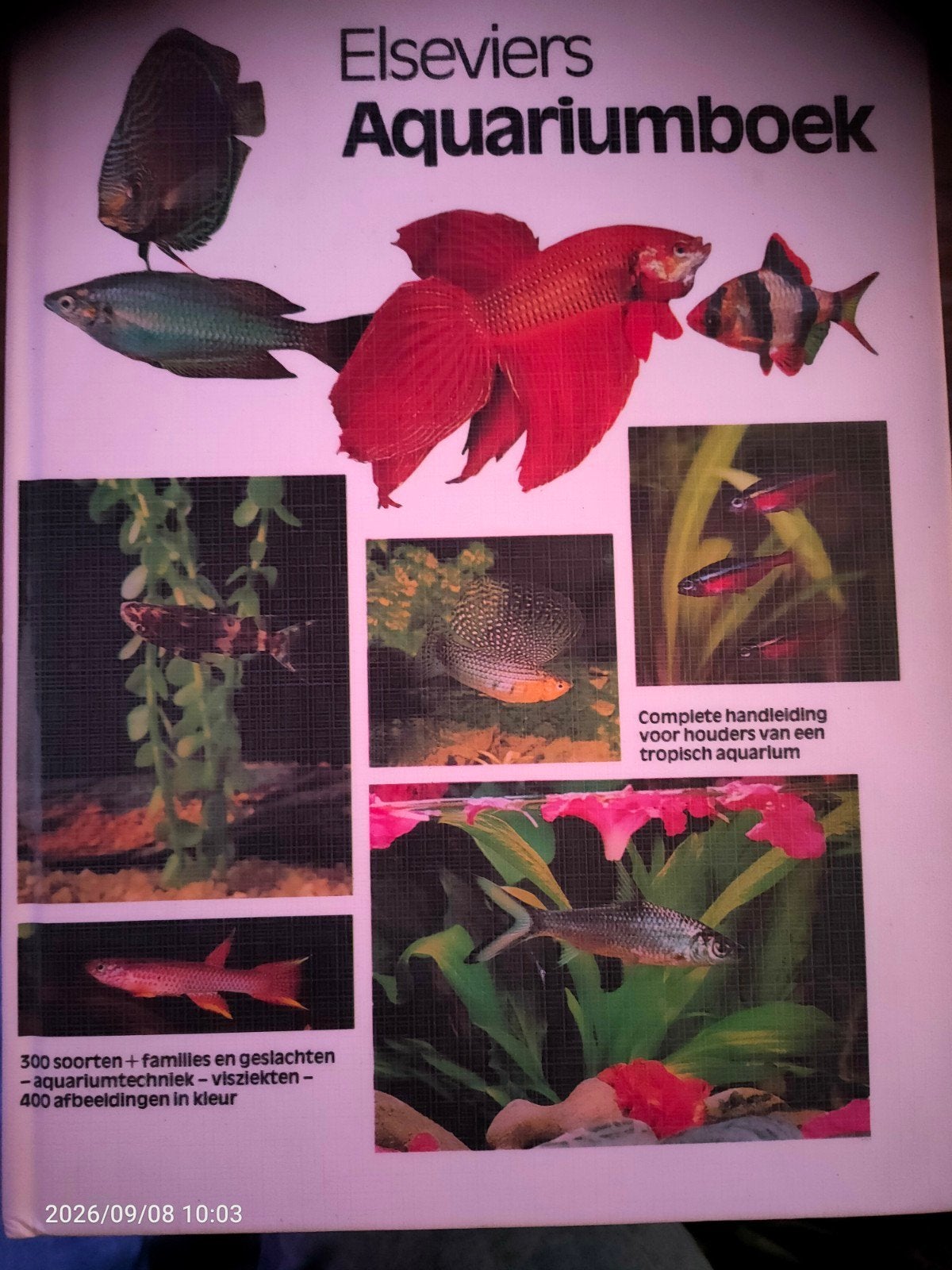 Elseviers Aquariumboek - Handleiding tropisch aquarium, Boeken, Natuur, Ophalen of Verzenden, Gelezen, Overige onderwerpen, Onbekend