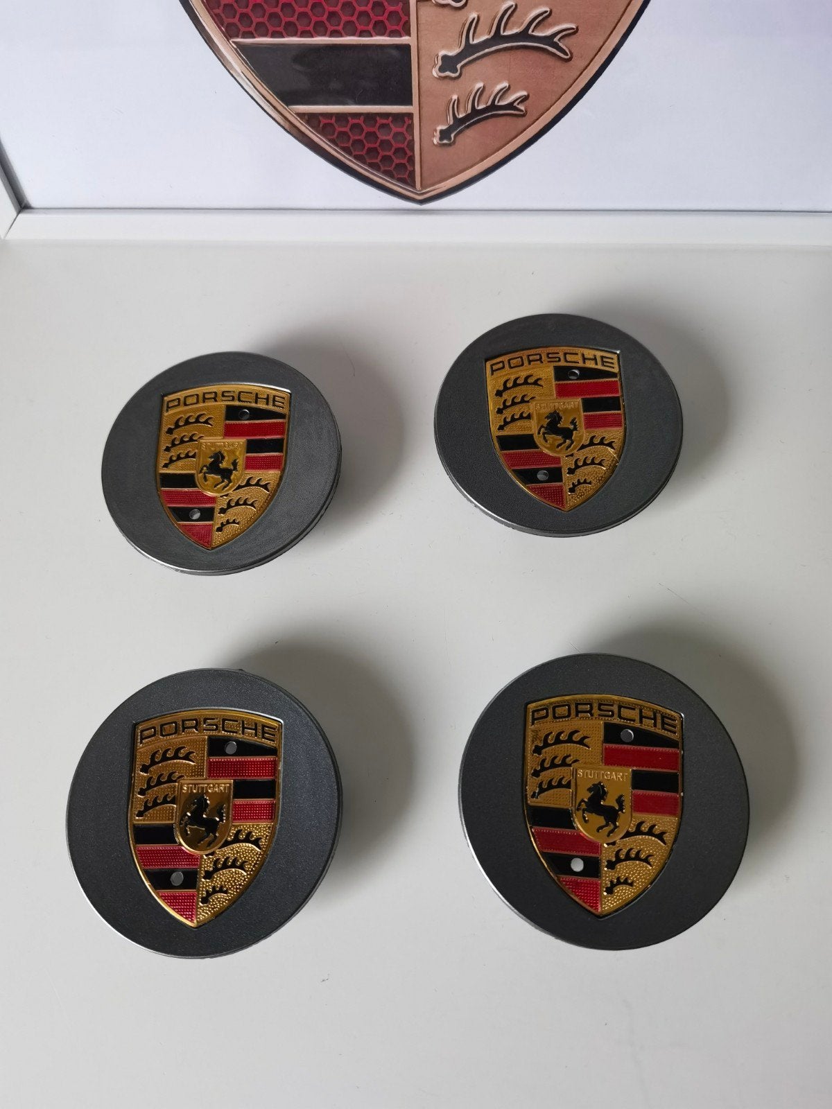 Nieuw porsche centre caps porsche wieldoppen ️ 

Made in, Ophalen of Verzenden, Nieuw