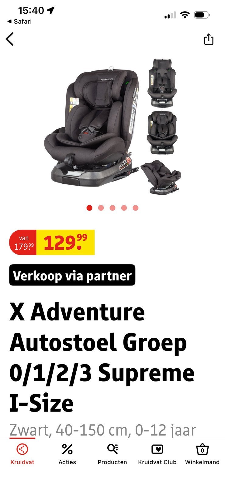 Bijna nieuw 5 x gebruikt, Kinderen en Baby's, Autostoeltjes, Overige merken, 15 t/m 36 kg, Ophalen of Verzenden, Zo goed als nieuw