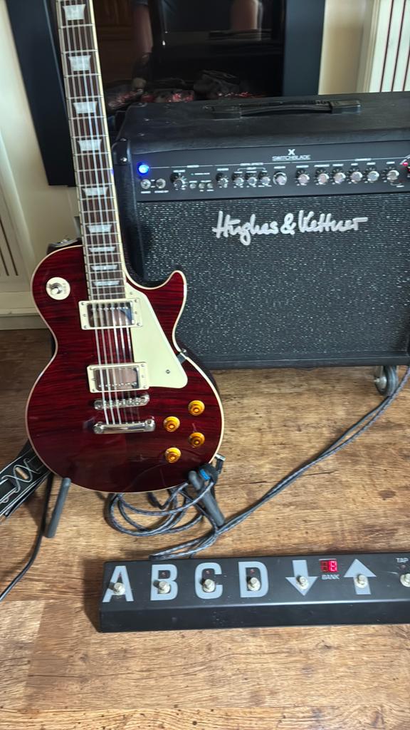 EPIPHONE & HUGHES & KETTNER, Epiphone, Met versterker, Ophalen of Verzenden, Zo goed als nieuw