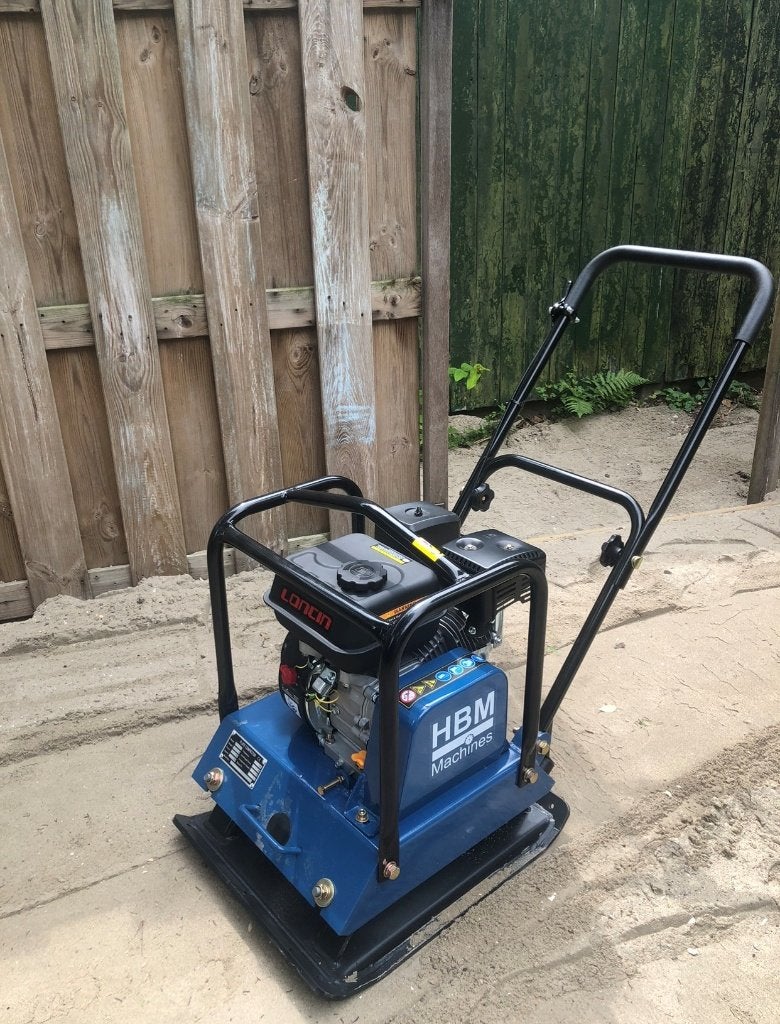 Te huur: trilplaat (uitvoer en bezorging ook mogelijk), Tuin en Terras, Hand-tuingereedschap, Ophalen, Zo goed als nieuw, Overige soorten