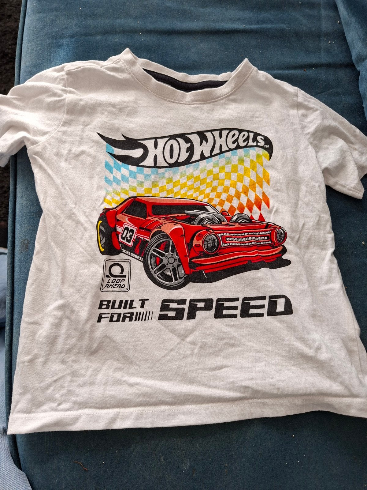 Hot Wheels t-shirt, maat 98/104, Verzenden, Hot wheels, Zo goed als nieuw, Shirt of Longsleeve