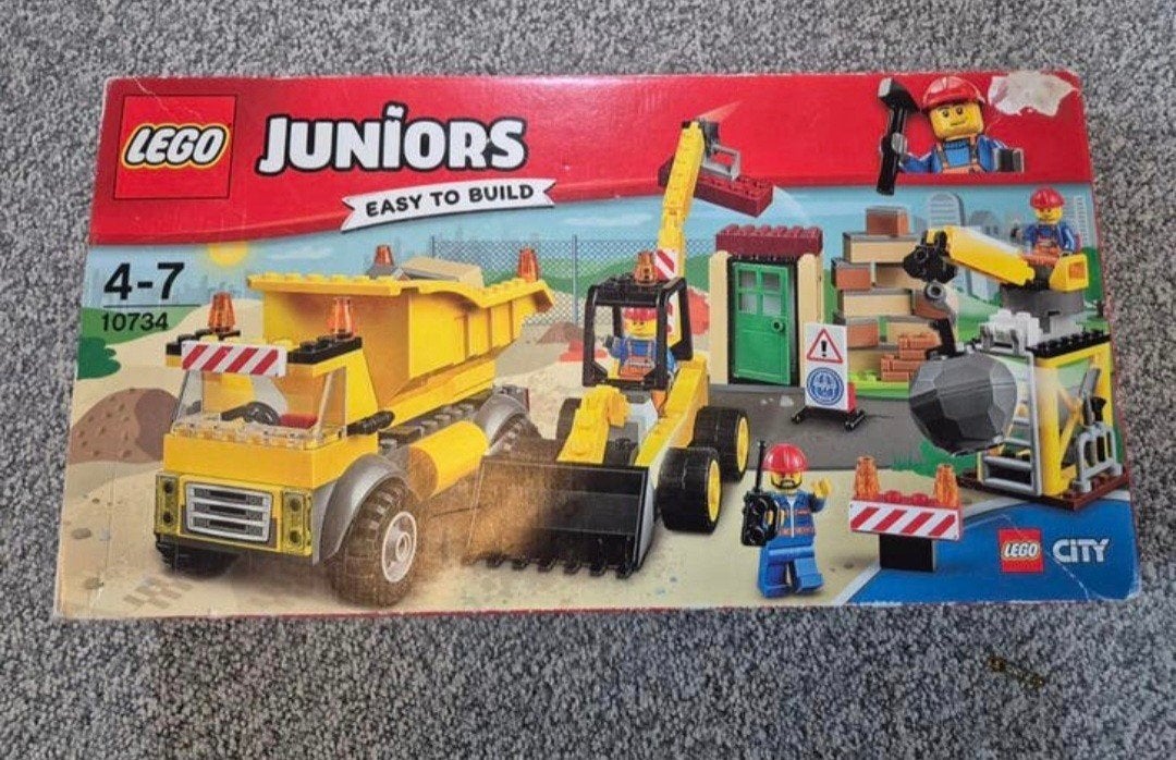 LEGO Juniors 10734: sloopkogel en bulldozer (nieuw in doos), Ophalen of Verzenden
