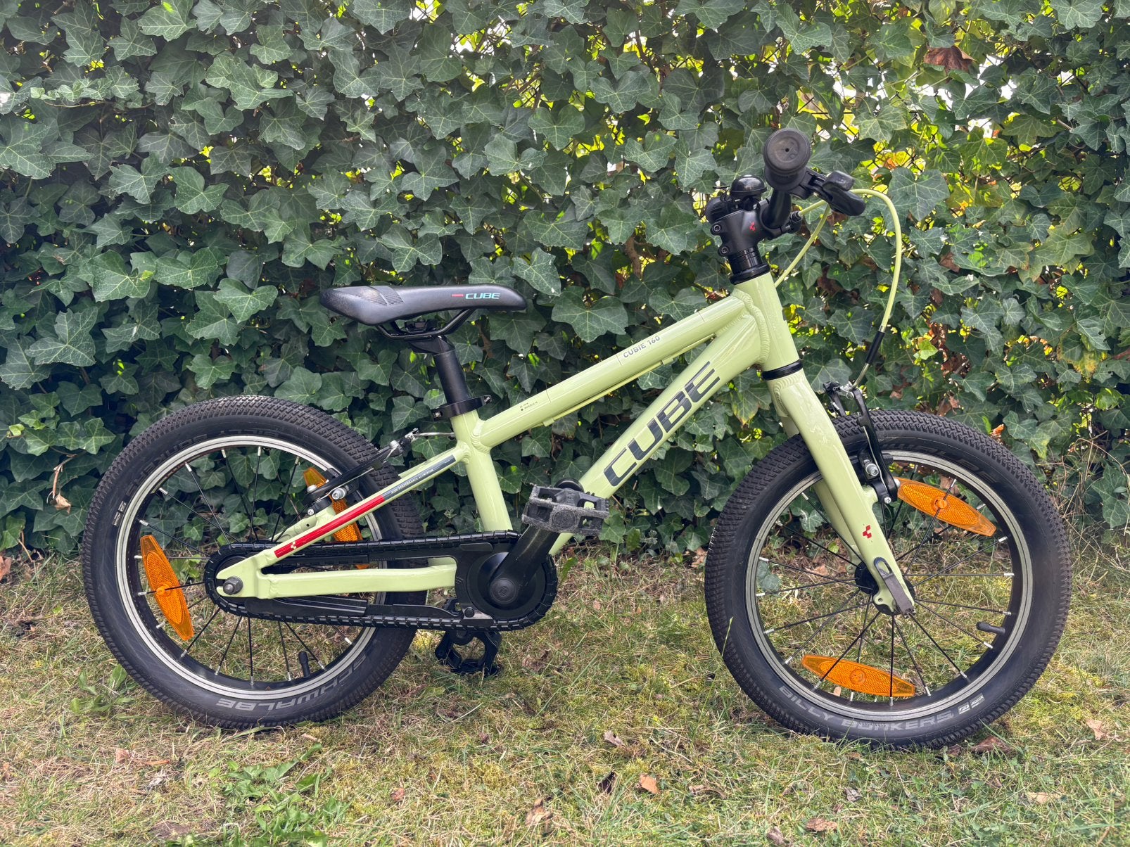 Cube 160 kinder fiets, Fietsen en Brommers, Fietsen | Crossfietsen en BMX, Ophalen, 16 tot 20 inch, Velgrem, Aluminium