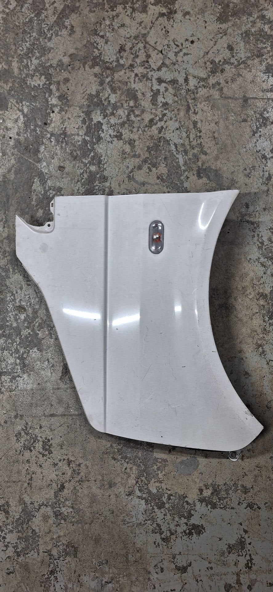 VW Transporter T5 Spatbord Links-voor 2015 Wit Origineel, Gebruikt, -, Volkswagen, -