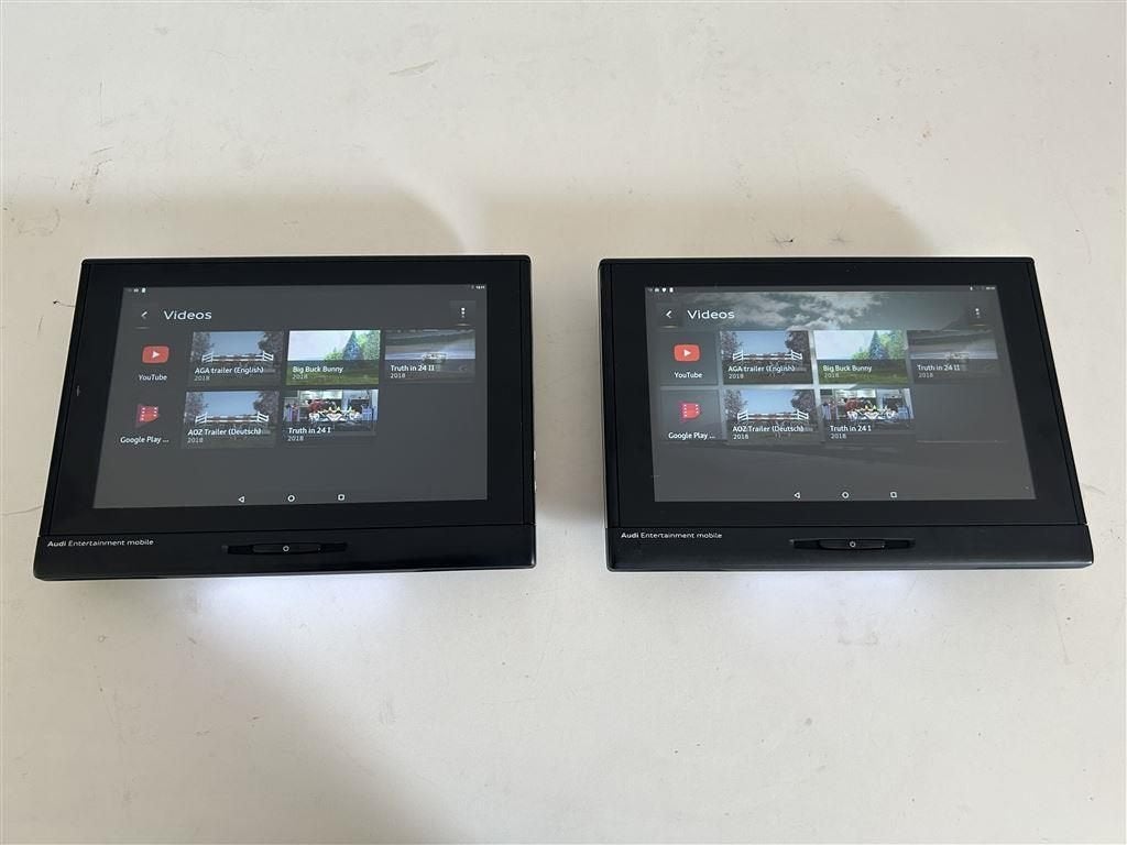2x Original Audi entertainment mobile [4M0051700], Ophalen of Verzenden, Zo goed als nieuw