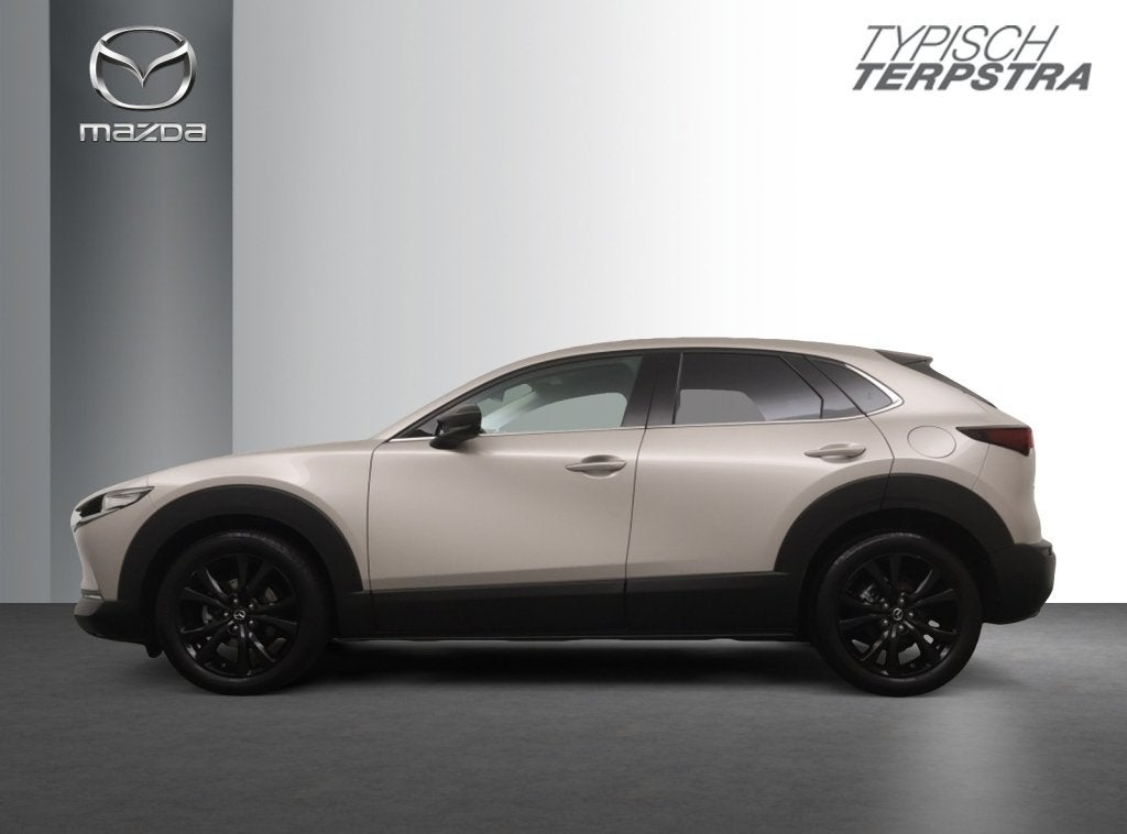 Mazda CX-30 e-Skyactiv X 186 Homura / Trekhaak (bj 2023), Auto's, Mazda, Keurmerk '100% Onderhouden', 1998 cc, Stof, Origineel Nederlands