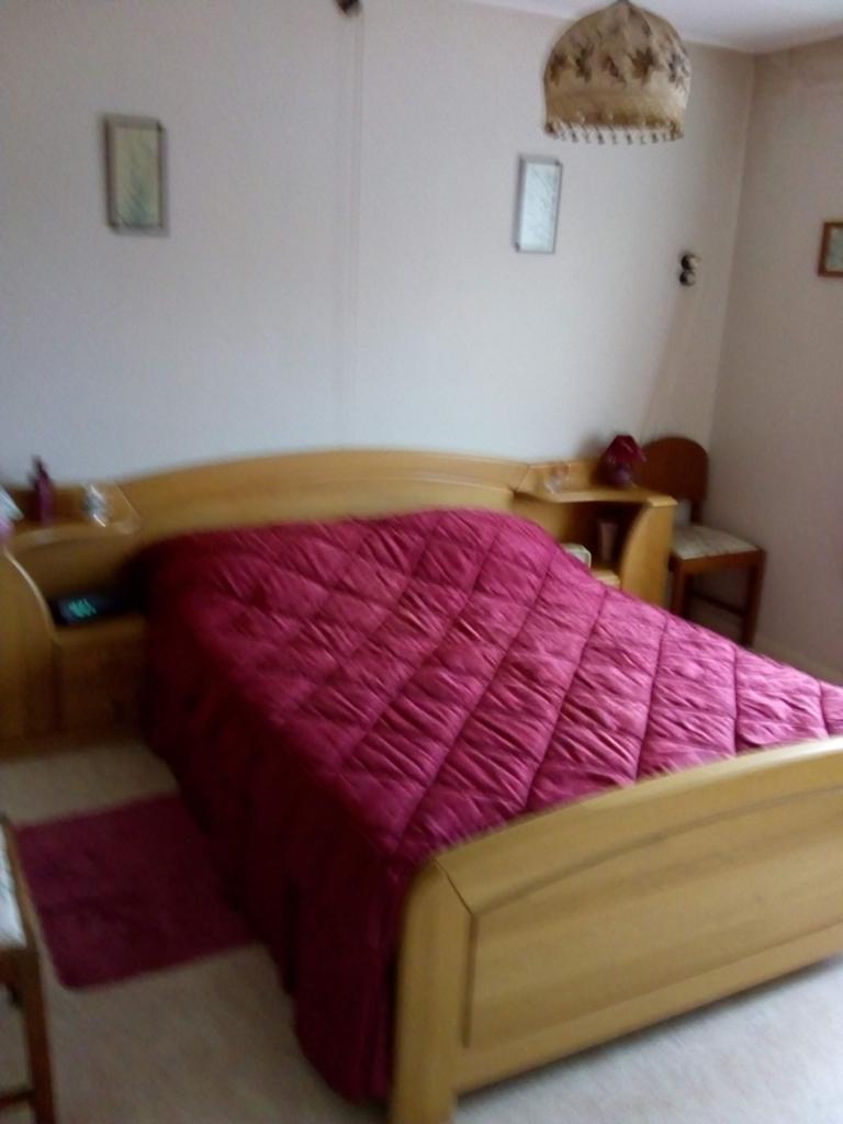 Mooi wijnrood bedsprei voor tweepersoonsbed, Gebruikt, Tweepersoons, Ophalen of Verzenden, Deken of Dekbed