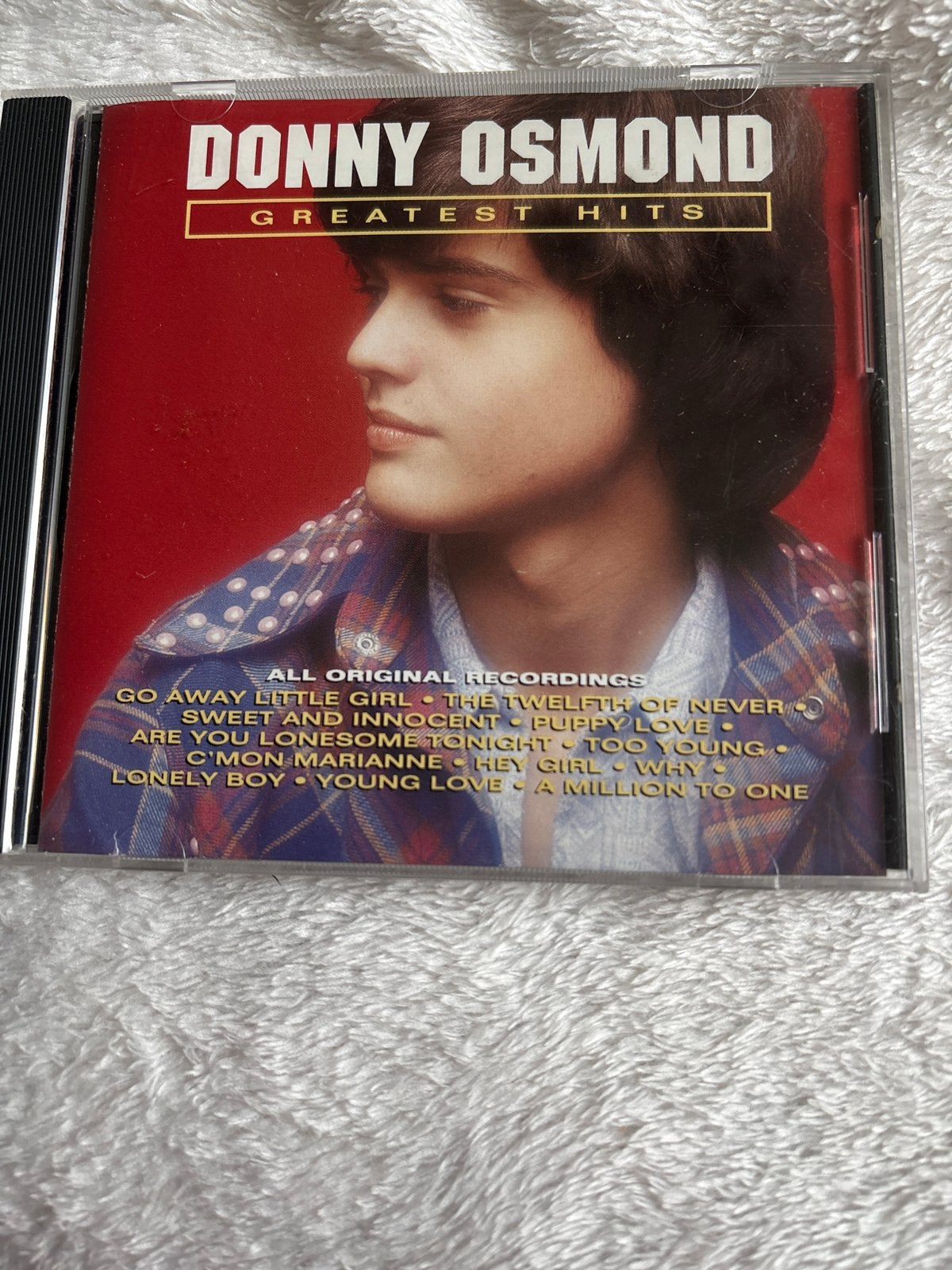 Donny Osmond - Greatest Hits CD (Pop, Zo goed als nieuw), Ophalen of Verzenden, Zo goed als nieuw, Pop, Album