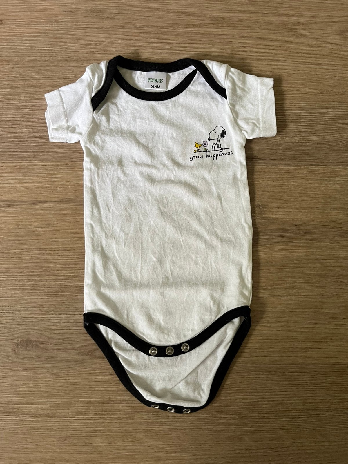 Romper Snoopy / Peanuts / maat 62-68, Ophalen of Verzenden, Zo goed als nieuw, Jongetje of Meisje, Nacht- of Onderkleding