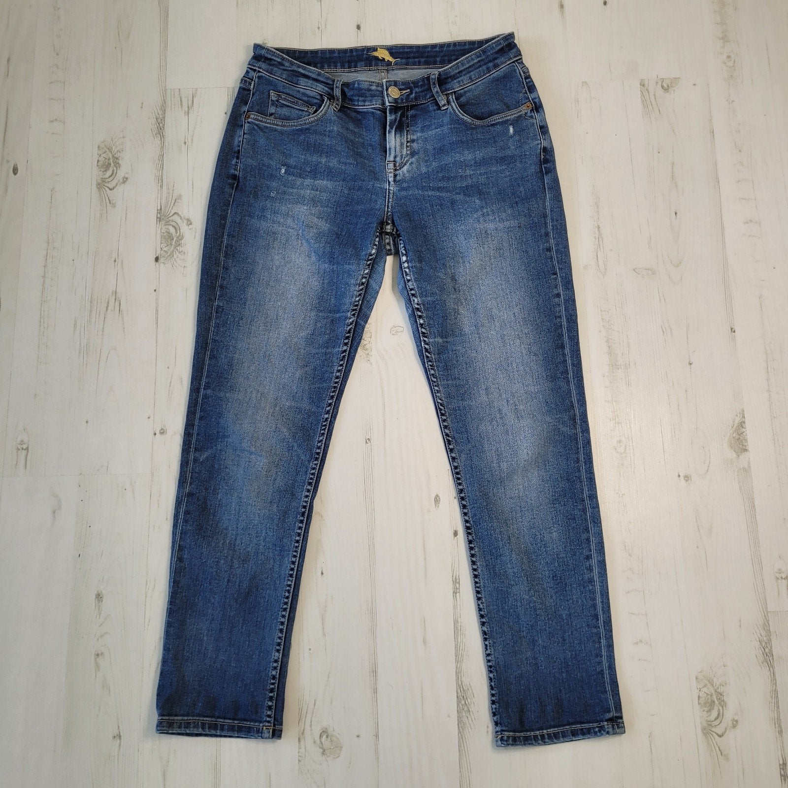 Tommy Bahama dames spijkerbroek maat L blauw regular fit, Tommy Bahama, Blauw, Ophalen of Verzenden, Zo goed als nieuw