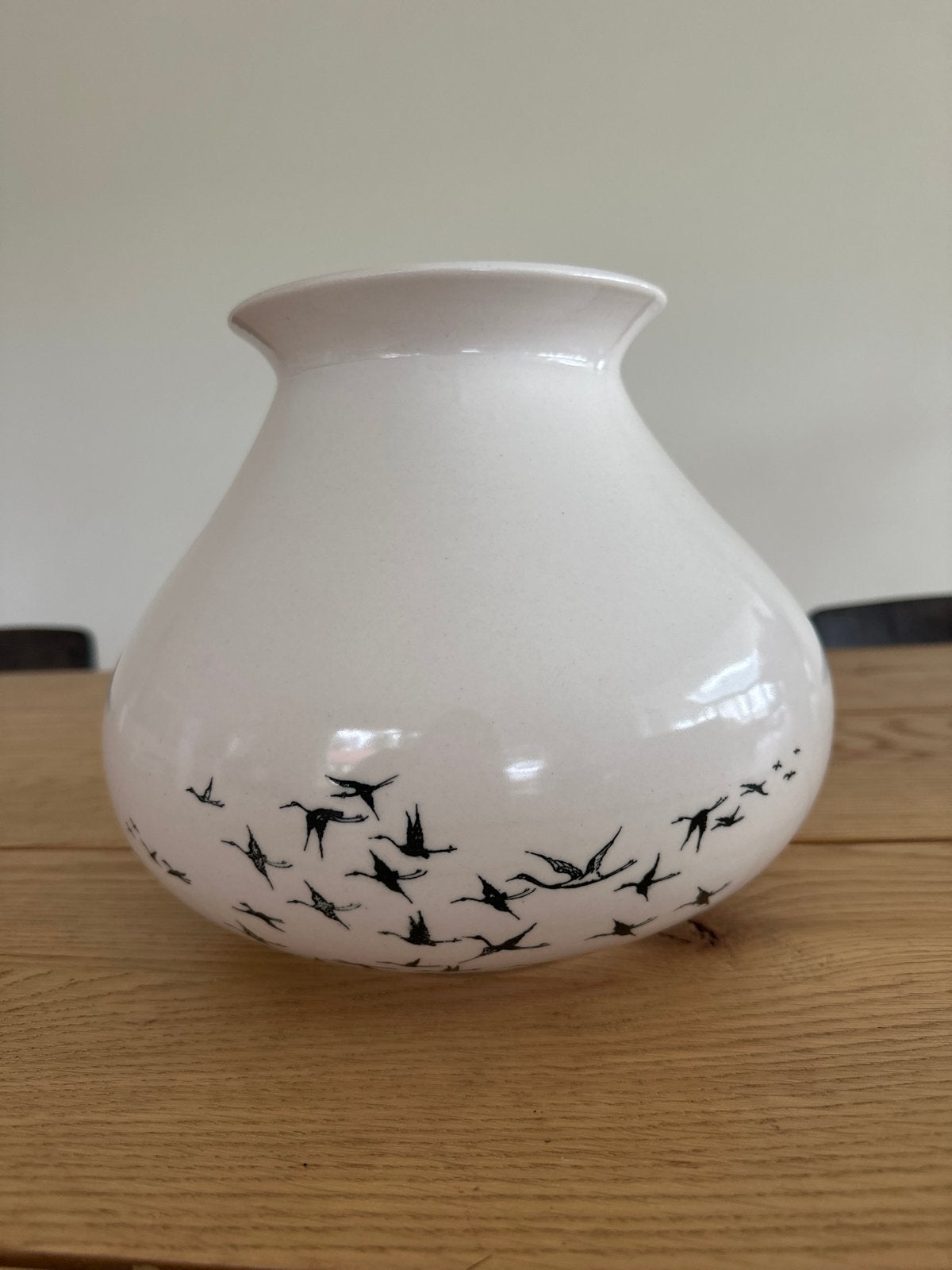 Piet Hein Eek Fair Trade Original vaas met vogels, Antiek en Kunst, Ophalen of Verzenden
