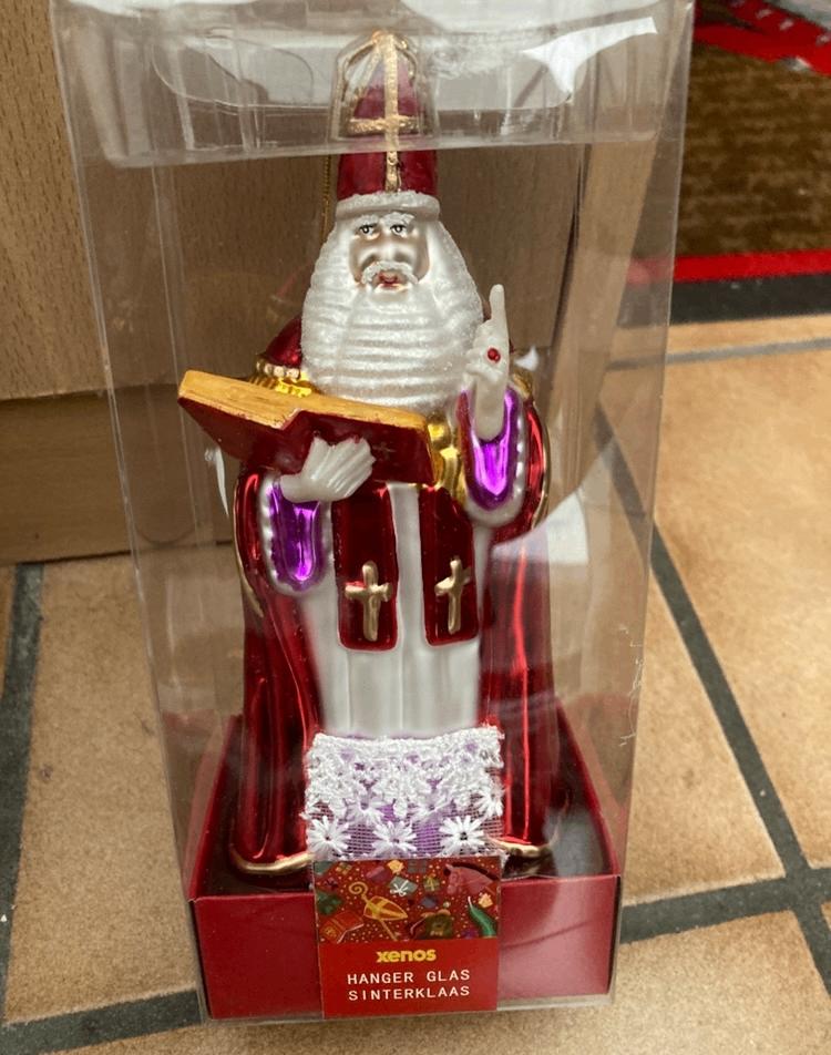 Sinterklaas / Sint Nicolaas ornament, Ophalen of Verzenden, Nieuw