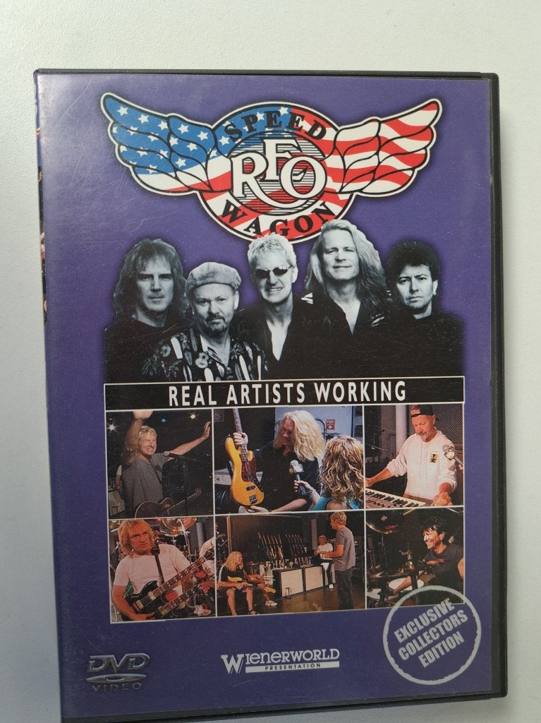REO Speedwagon - Real Artist Working, Cd's en Dvd's, Alle leeftijden, Verzenden, Zo goed als nieuw, Documentaire