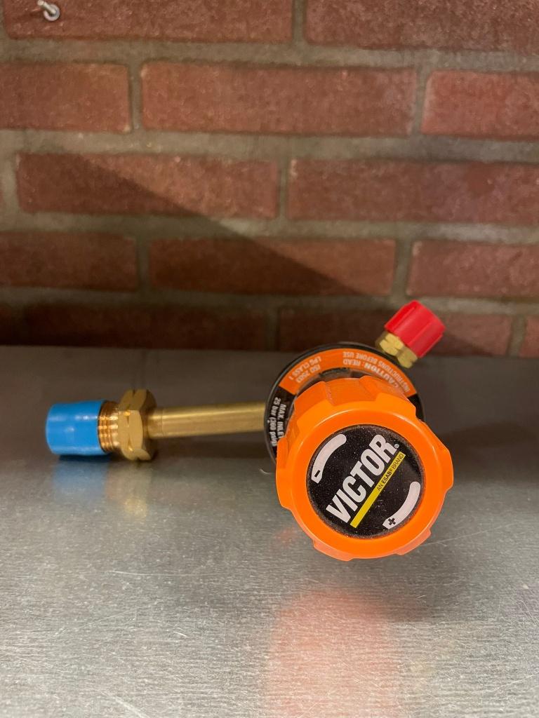 Propane regulator G250 ex. meter merk: Victor, Caravans en Kamperen, Ophalen of Verzenden, Nieuw