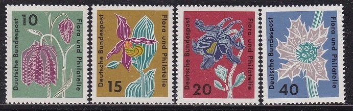 1819 - West Duitsland michel 392/395 postfris ,, Verzenden, BRD, Postfris