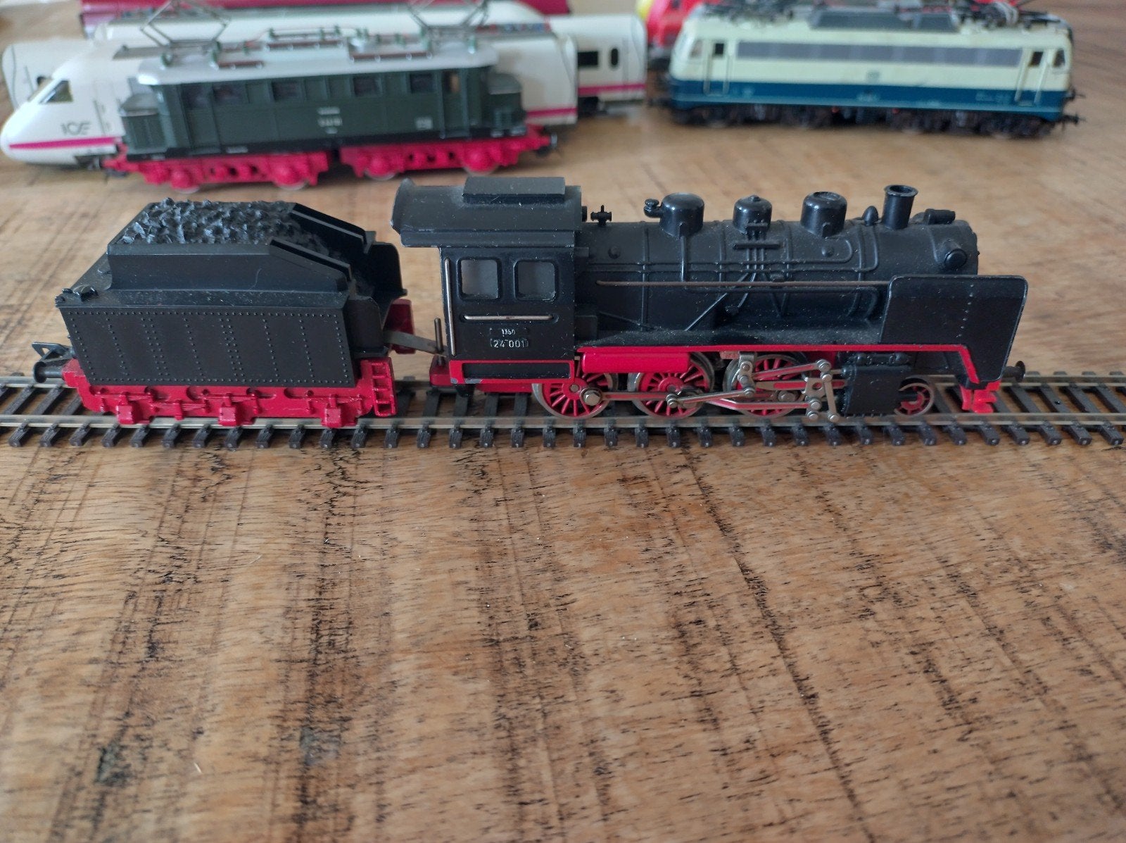 Fleischmann Stoomloc met Tender 1350 24 001, Gebruikt, Fleischmann, Ophalen of Verzenden, Analoog