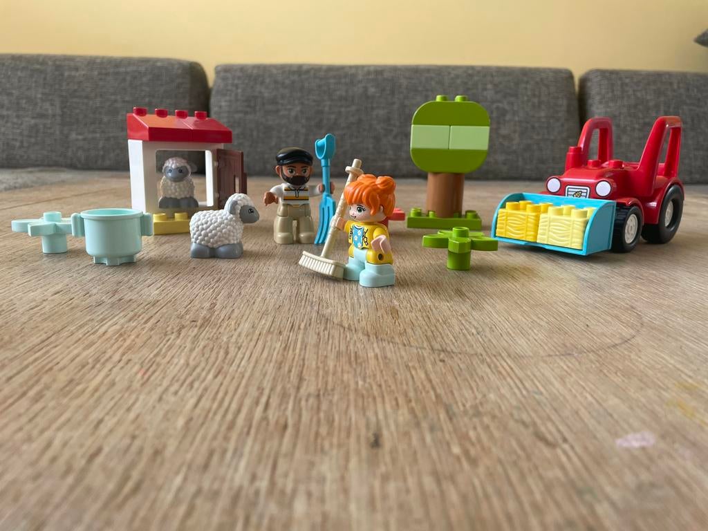 Duplo schaapboerderij (geen missende blokjes) LAATSTE KANS!, Kinderen en Baby's, Speelgoed | Duplo en Lego, Ophalen of Verzenden