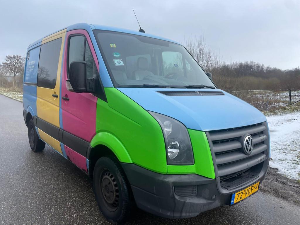 Volkswagen Crafter 30 2.5 TDI L1H1 DC Trendline, Achterwielaandrijving, Gebruikt, Volkswagen, Origineel Nederlands