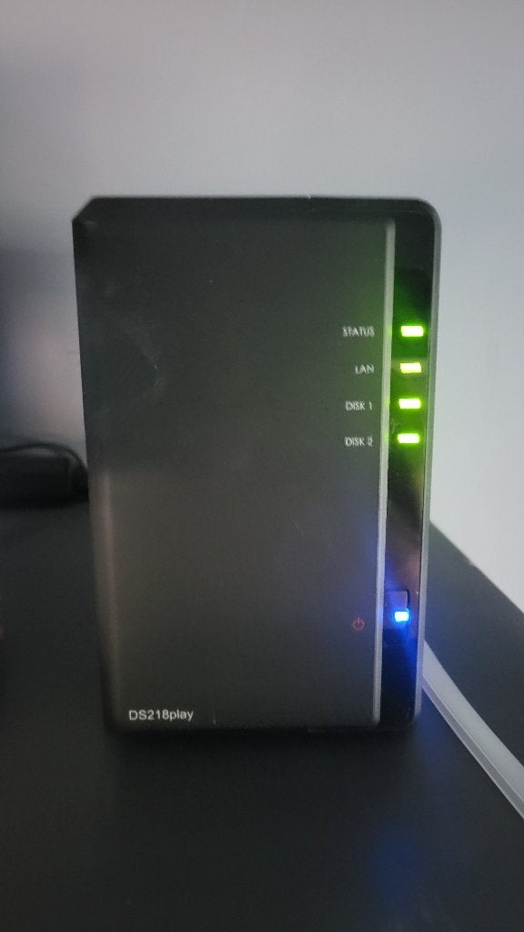 Synology 218 Play, Computers en Software, NAS, Ophalen, Zo goed als nieuw