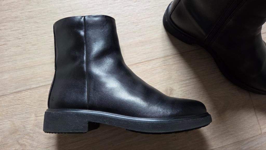 ECCO laarsje Metropole Amsterdam maat 39 zwart dubbele zool, Kleding | Dames, Schoenen, Ophalen, Ecco, Zwart, Lage of Enkellaarzen