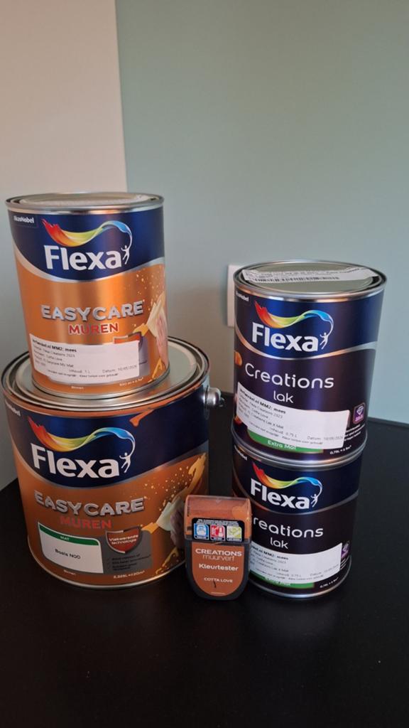 Flexa Muurverf en Lak - Cotta Love & Creations, Ophalen, Overige kleuren, Minder dan 5 liter, Verf