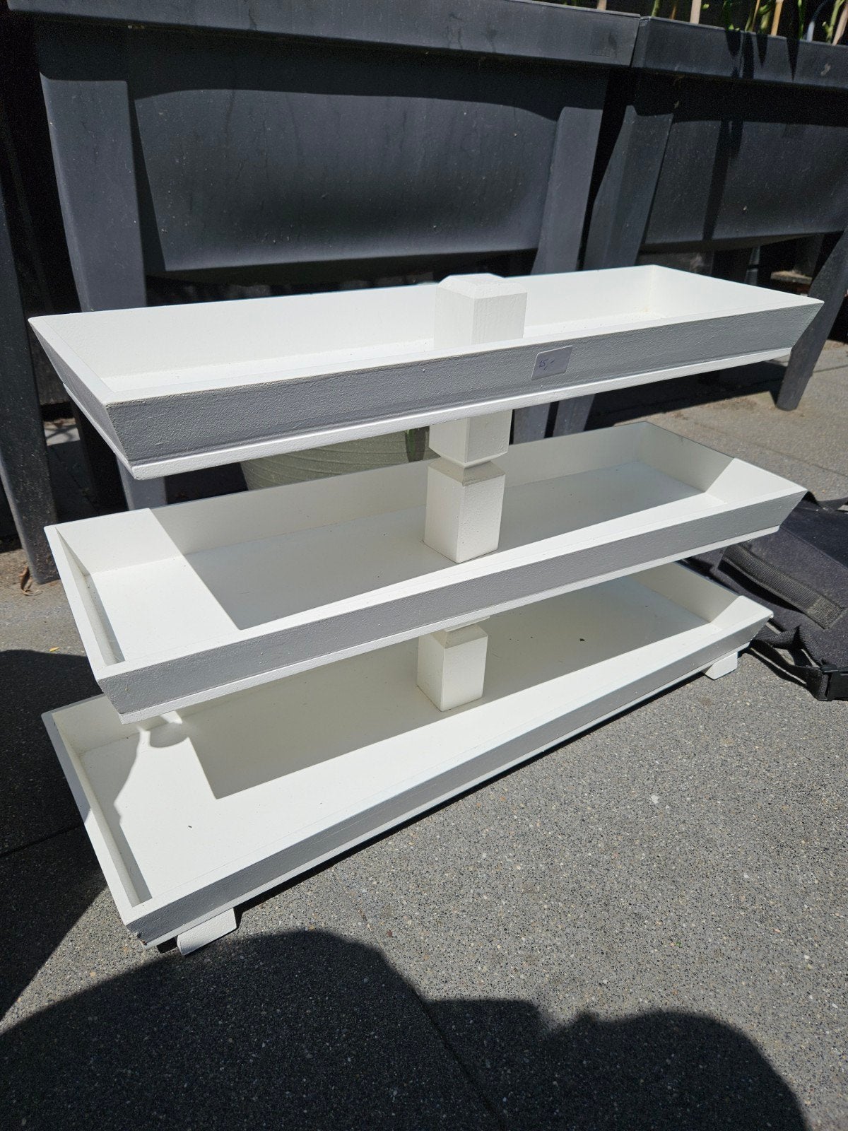 Mooie grote etagere wit, Ophalen, Wit, 200 cm of meer