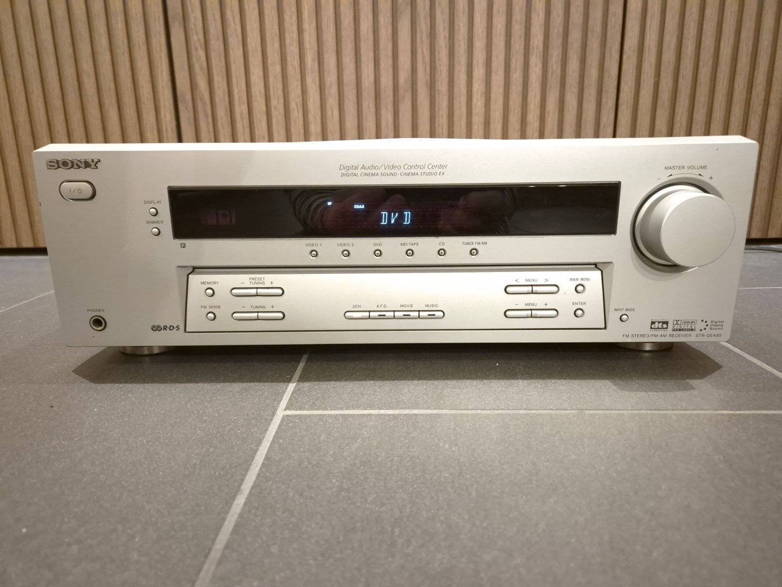 Sony STR-DE495 FM Stereo/FM-AM Receiver, Gebruikt, Ophalen of Verzenden, 60 tot 120 watt, Sony