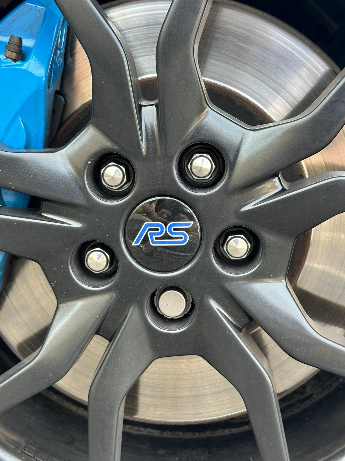Ford Focus RS naafdoppen, Ophalen of Verzenden, Zo goed als nieuw