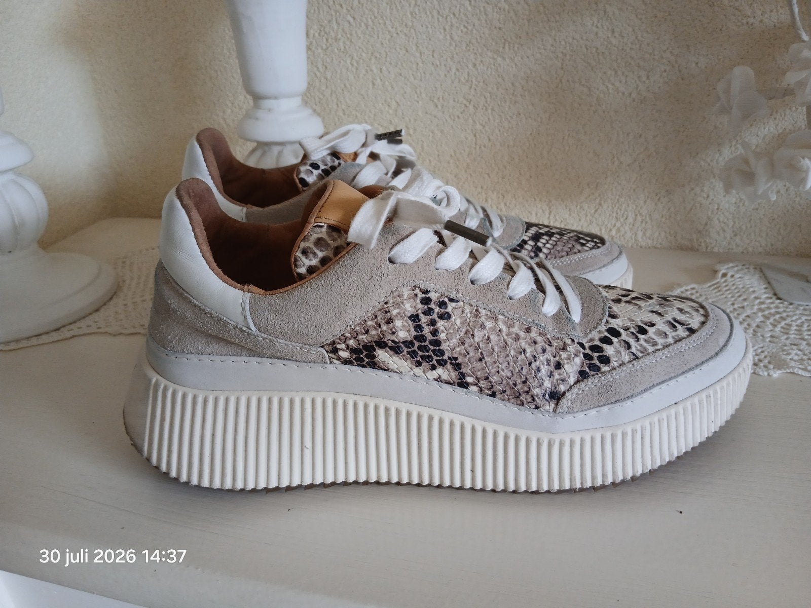 Shabbies Amsterdam maat 38, Schoenen met lage hakken, Shabbies Amsterdam, Beige, Ophalen of Verzenden