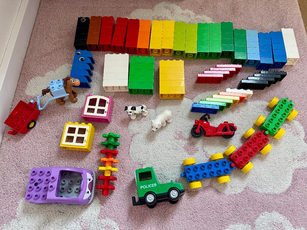 LEGO Duplo diverse losse blokken, Ophalen, Gebruikt, Duplo