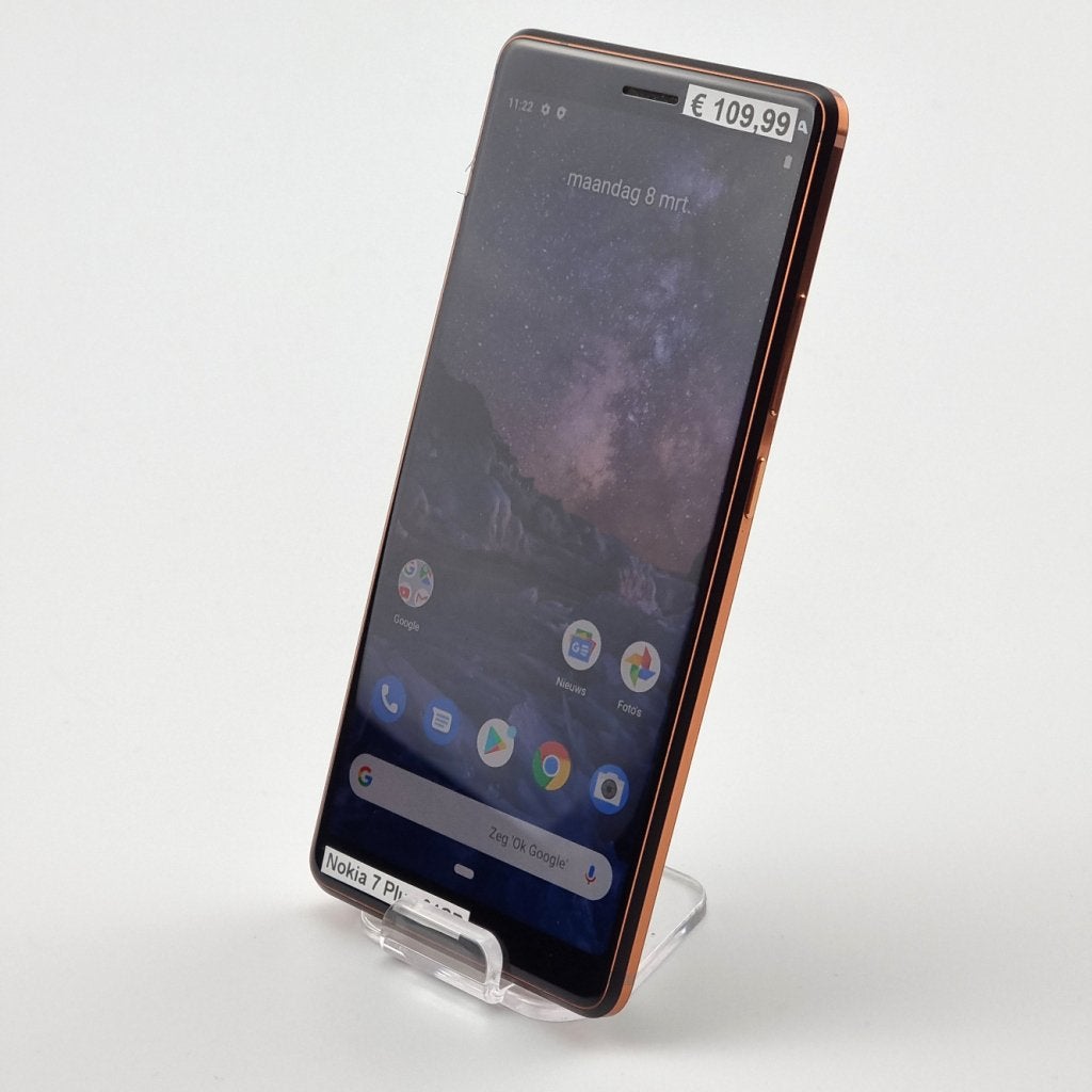 Nokia 7 Plus 64GB Zwart | Nette staat, Nokia, Zo goed als nieuw, Support@nokia.com, Karakaari 7
02610 Espoo
Finland