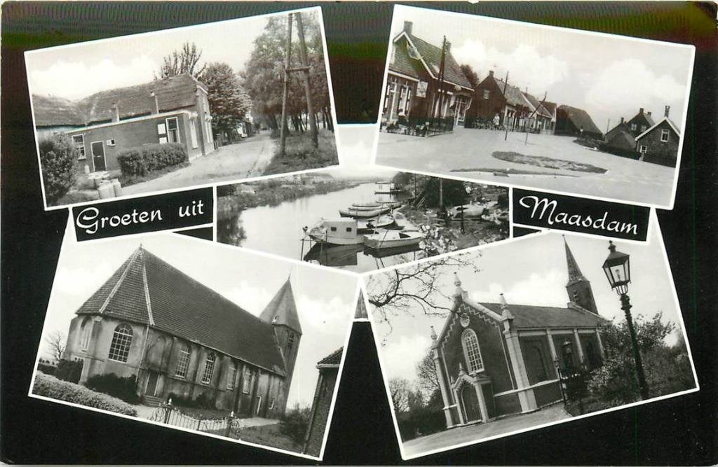 388-497-045 Maasdam, Verzenden, Voor 1920, Zuid-Holland