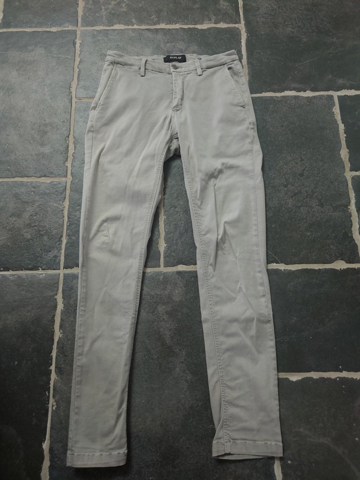 Replay HYPERFLEX, ZEUMAR, Slim Fit, Chino, W30 L32, Rob3032, Overige kleuren, W32 (confectie 46) of kleiner, Ophalen of Verzenden