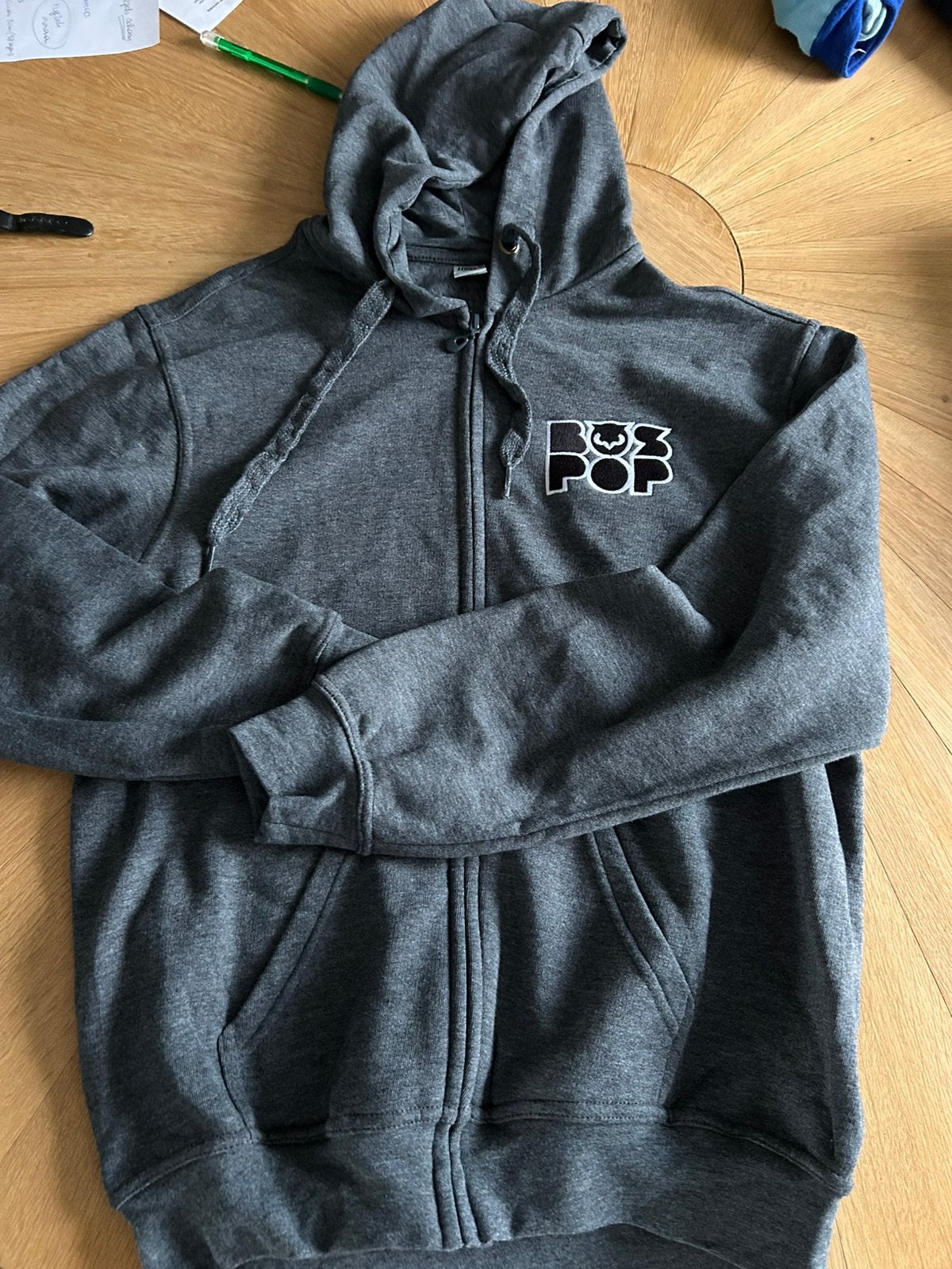Vest Bospop Hoodie Bospop festival maat M NIEUW, Ophalen of Verzenden, Nieuw, Maat 48/50 (M), Grijs