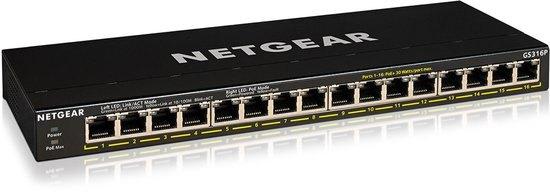 NETGEAR GS316P - Netwerk Switch, Ophalen, Nieuw