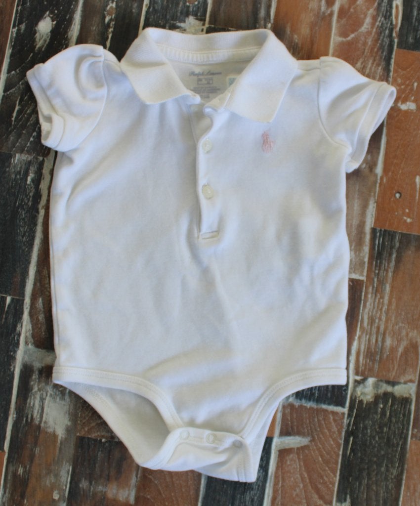 Poloromper van Ralph Lauren maat 3m / 60 cm, Nacht- of Onderkleding, Meisje, Ophalen of Verzenden, Zo goed als nieuw