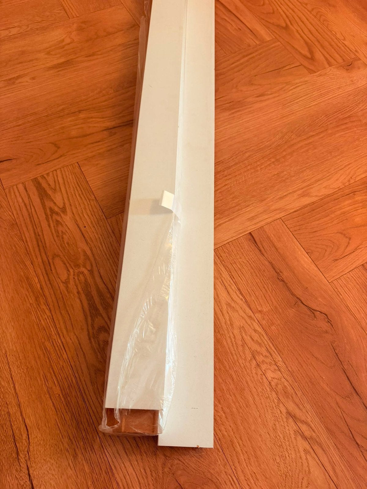 Witte hoge mdf plinten wit gegrond, Ophalen of Verzenden, Mdf, 200 tot 250 cm, Plinten