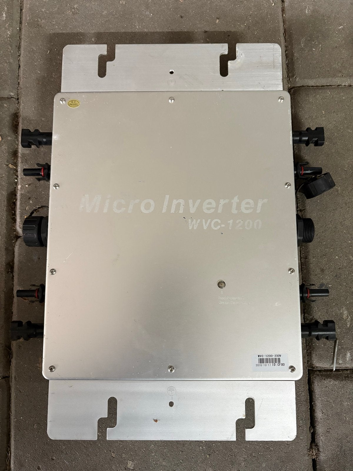 Micro Omvormer WVC-1200 voor Zonnepanelen, Ophalen, Gebruikt, Overige typen