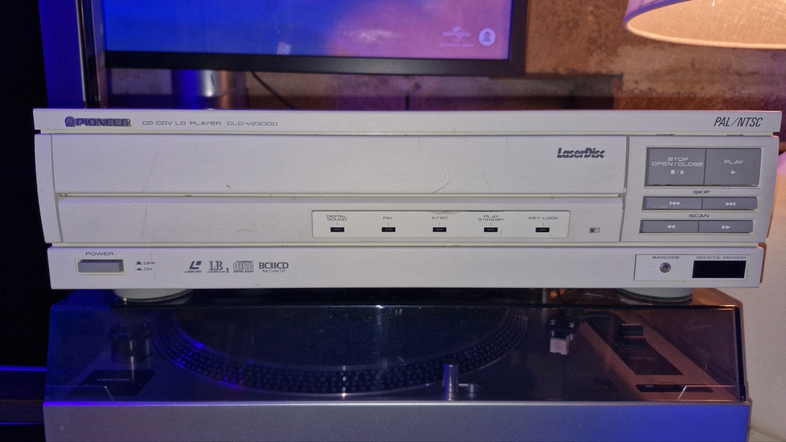 Pioneer laserdisc speler, Audio, Tv en Foto, Professionele Audio-, Tv- en Video-apparatuur, Ophalen, Gebruikt, Video