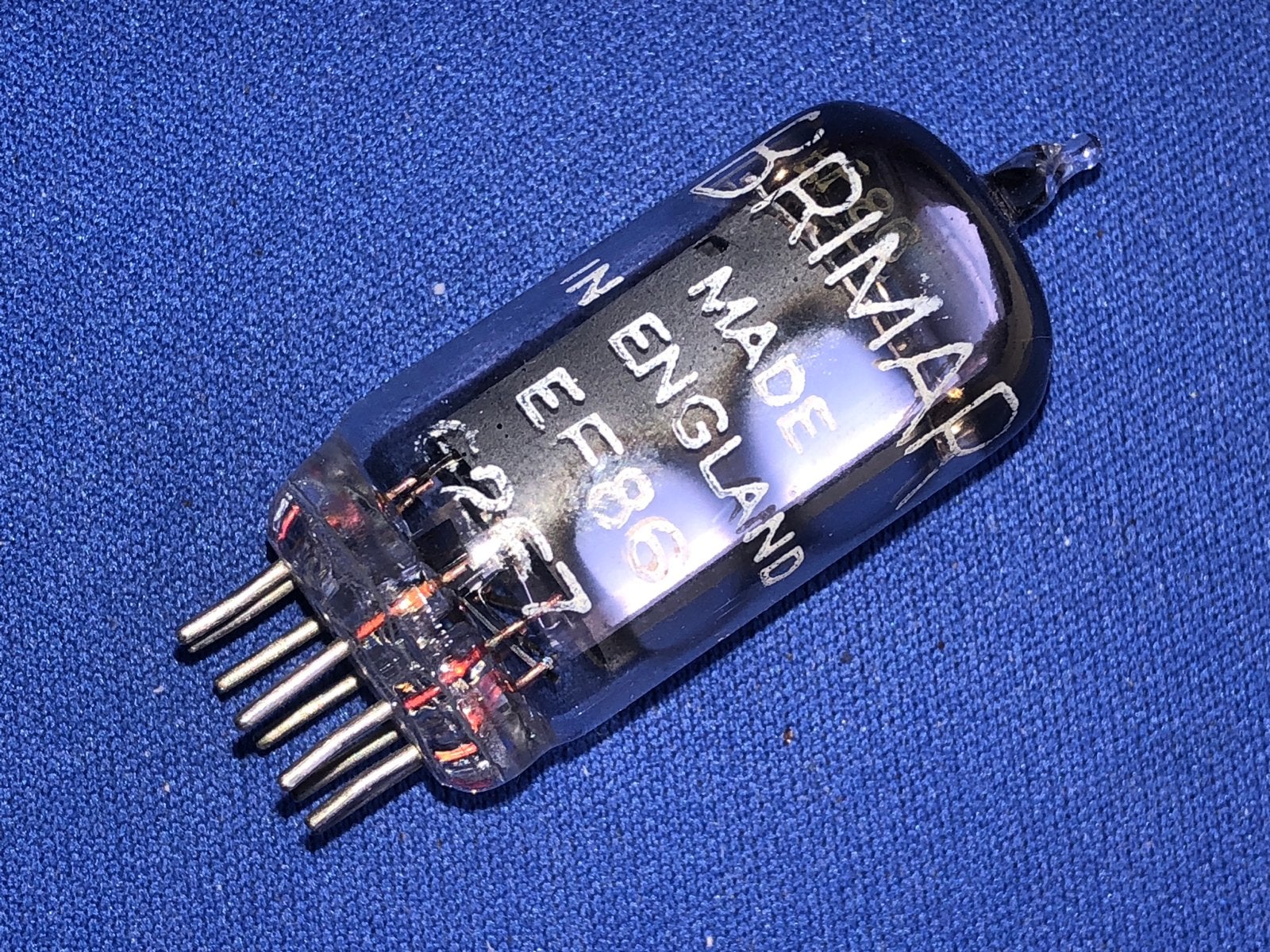 Brimar UK EF86 Pentode Buis - Getest met Avo163, Ophalen of Verzenden, Gebruikt