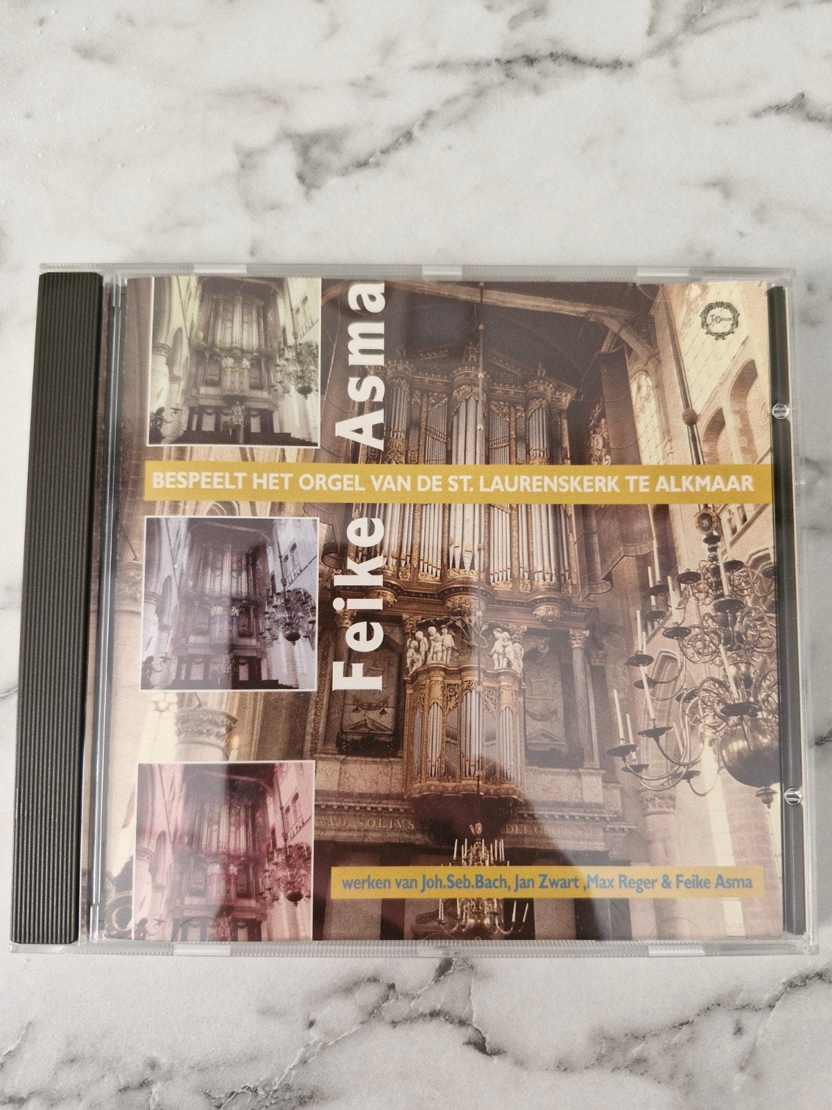 Feike Asma - Orgel van de St. Laurenskerk te Alkmaar CD, Inclusief boekje, Gebruikt, Ophalen of Verzenden, Overige typen