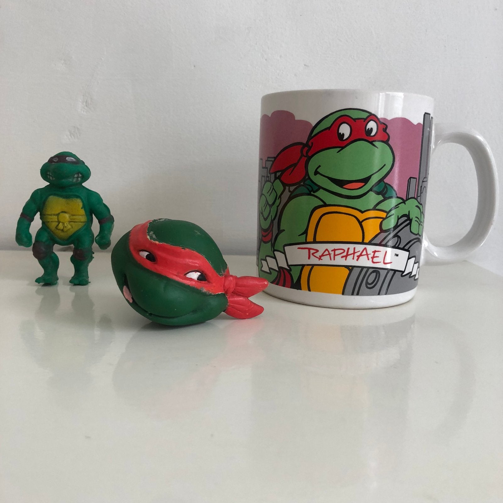 Vintage Ninja Turtles spulletjes, Ophalen of Verzenden, Zo goed als nieuw