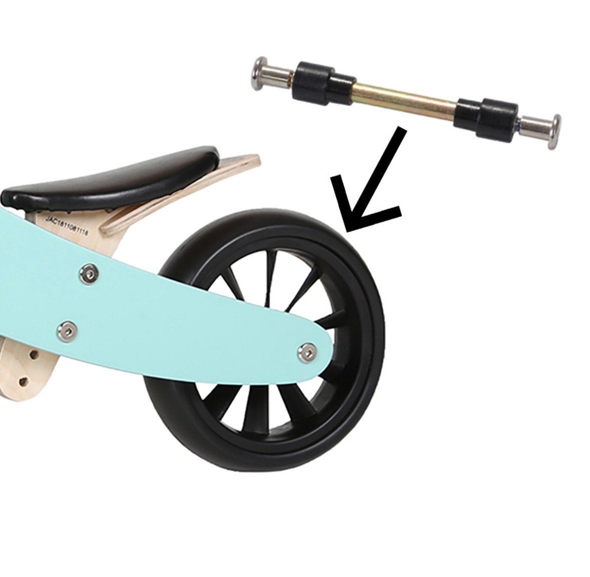 bandits&angels achteras smart bike 4in1, Fietsen en Brommers, Ophalen of Verzenden, Nieuw, Kunststof