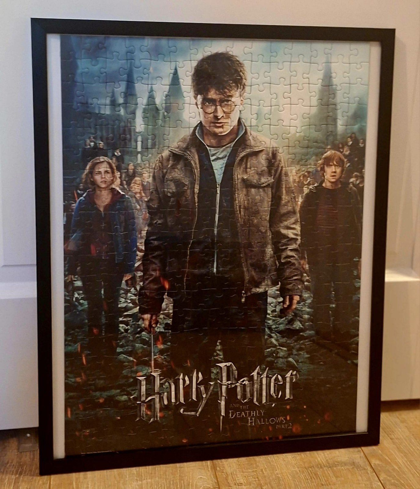 Harry Potter puzzel in lijst, Ophalen, Rechthoekig Staand, Met lijst, Zo goed als nieuw