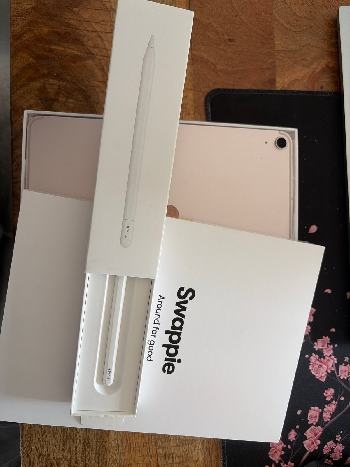 iPad Air5 256GB Wifi + Cellular + Apple Pencil + toetsenbord, Computers en Software, Ophalen, Gebruikt, Apple iPad Air, 11 inch