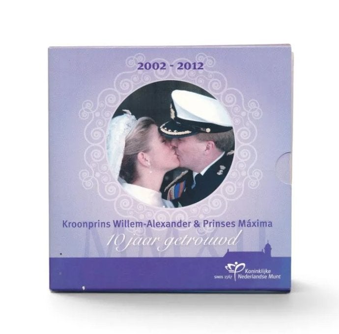 Nederland Themaset 2012 10 jarig Huwelijk Alexander & Maxima, Ophalen of Verzenden, Koningin Beatrix, Euro's, Setje