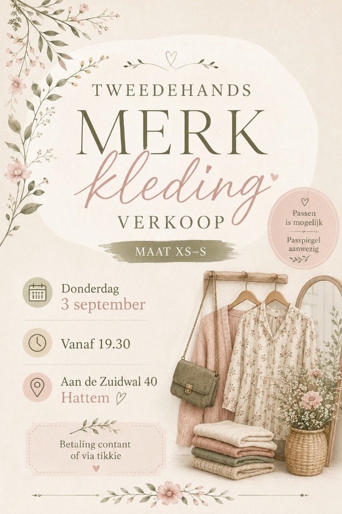 Verkoop Tweedehands Merkkleding Dames XS/S - Hattem, Kleding | Dames, Ophalen, Zo goed als nieuw, Maat 34 (XS) of kleiner