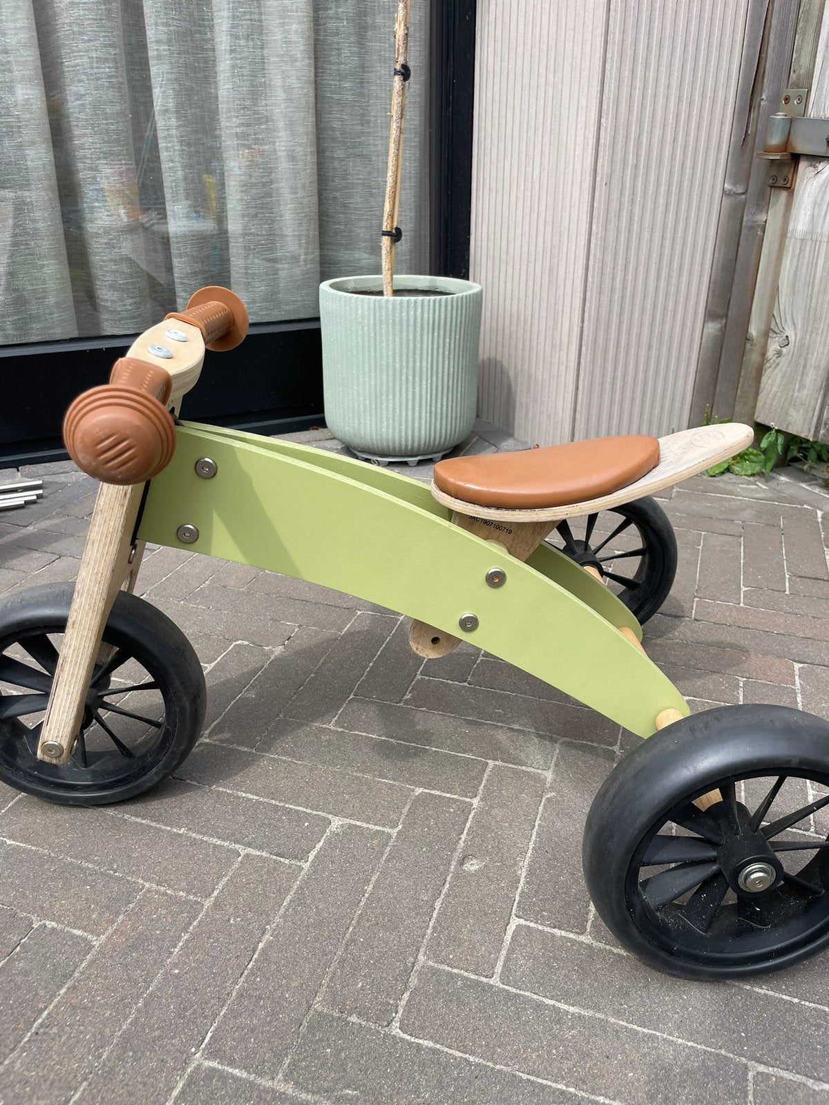 Driewieler van hout, Ophalen, Gebruikt, Overige merken