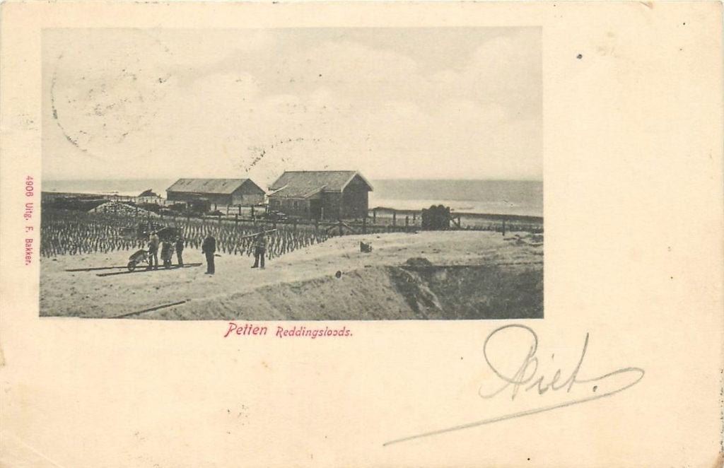 701-242-007 Petten Reddingsloods, Ophalen of Verzenden, Voor 1920, Noord-Holland